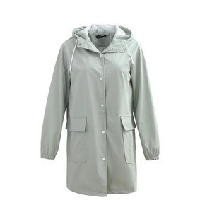 Customized Women Rain Wear Manufacturer rain coat pocket raincoats
