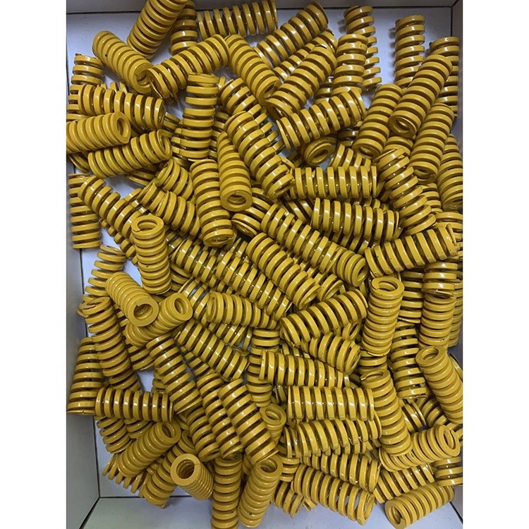 Customized yellow Alloy steel  mold spring