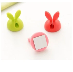 Cute Silicone Rubber Cable Cord winder Earphone Headset Wire Organizer Holder Winder