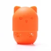 Cute soft silicone portable makeup sponge holder drying dustproof case