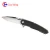 D2 steel blade Titanium + Carbon Fiber Handle Tactical pocket knife Outdoor survival knife Folding knife