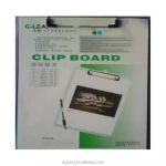 Deli 925 a4 size clip board clip board