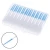 Import Dental Floss Interdental Brush Teeth Stick Soft Silicone Toothpicks With 40Pcs from China