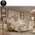 Import DG201109BA2 Modern new designs house bed room furniture set Italian luxury princess bed king size frame solid wooden bed from China