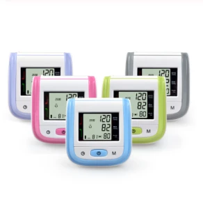 Digital LCD Wrist Blood Pressure Monitor Sphygmomanometer Automatic Blood Pressure Meter Tonometer for measuring Pressure