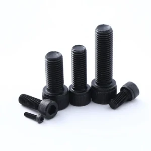 DIN912 Hex Socket Head Cap Screw with Grade 12.9 Black 15 Years Produce Expricence Factory