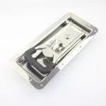 Direct sales cheap stainless steel truck trailer container rear door handle lock