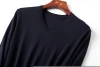 Direct selling long sleeve Winter knitted mens cashmere sweater
