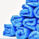 Disposable Shoe Cover Blue Anti Slip Plastic Cleaning Overshoes Boot Safety Cover