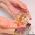 Import DIY hand Craft Vintage Music box Gold Hand Cranking Acrylic Music Box movement from China