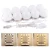 Import DIY Hollywood Style led Mirror Lamp makeup mirror led light 10 Bulbs For vanity Makeup Mirror from China