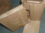 Door Frame Veneer Paper CPL Wood Profile Wrapping Machine EVA hot melt