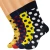 Import Dots design cotton knitted happy socks men from China