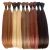 Import double drawing bulk hair uv hair extensions human hair extension for uv install from China