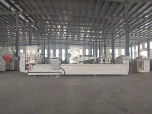 Double head precision aluminum cutter machine for window and door making CNC