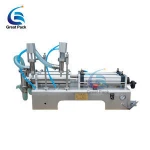 Double Nozzle Plastic Bottle Pure Mineral Water Filling Machine