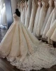 Dubai Luxury Lace Bridal Ball Gown Wedding Dress 2019