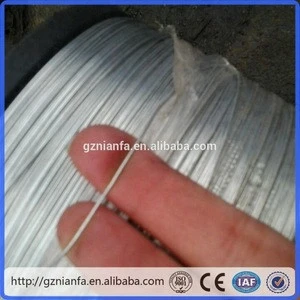 DUBAI MARKET GI 20g wire 1kg/roll 10kg/bundle Binding use Galvanized Iron Wire(Guangzhou Factory)