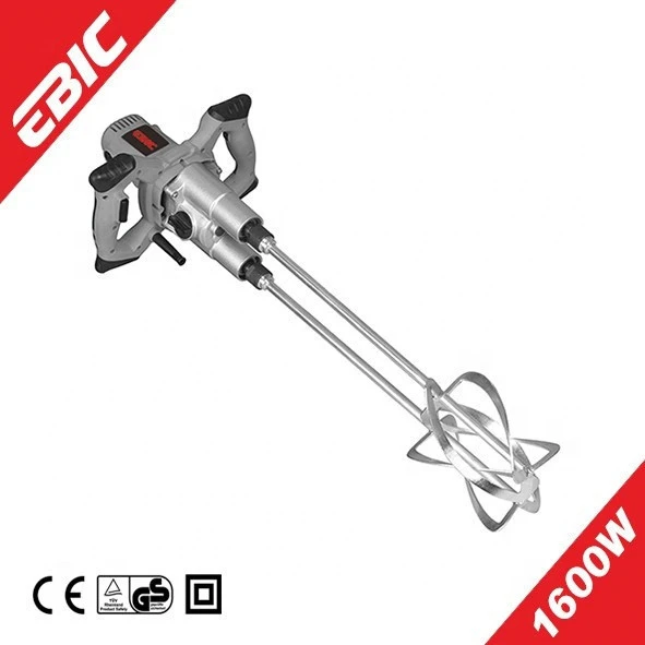 EBIC Power Tools 1600W Electric Hand Cement Paint Mixer/ Agitator