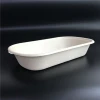 Eco-friendly dinnerware dishes & plates bagasse packaging food trays