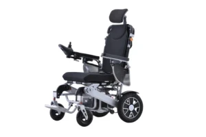 Eco-friendly materials factory price Electric Wheelchair with Remote Control for home hospital Folding Electric Wheelchair