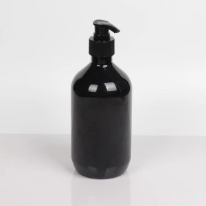 Eco friendly plastic shampoo bottle 100ml 300ml 600ml PET high quality plastic bottles with dispense pumps for conditioner