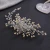 Import Elegant Rhinestone pearl Bridal Tiara Wedding Bride Hair Jewelry comb from China