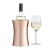 Import Elegant White Stainless Steel Champagne Cooler Bottle Wine Chiller Bucket for 750 ML from China