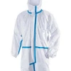 EN14126 Disposable Coverall SF Non Woven Workwear with Hood 55g Coverall CE Approved