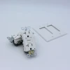 ETL Certified GF20 Power Outlet 20A 125V GFCI SDK Network Grounding Socket receptacles Self-Test with LED Indicator for Home Use