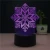 Import Europe And America Hot Selling 3d 7 Color Led Change Color Acrylic Night Light Support Customized 50 Moq from China