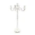 Import European Candle holder Five Heads Arrangement Zinc Alloy Crafts Restaurant Hotel Home Decoration Five Heads Candlestick from China