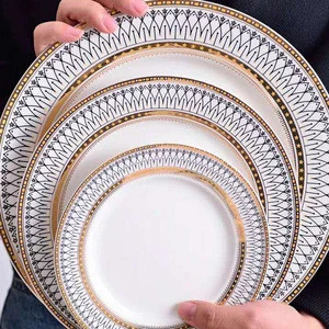 European Style Customized Series Plate Western Food Creative Dish Plate