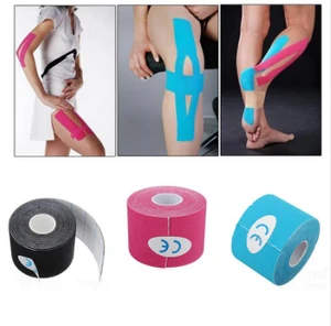 exercise muscle protective clothing Cotton waterproof 5cm kinesiology tape sports safety
