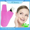 face home use mini ultrasonic skin scrubber device/ scrubber facial clean /absorb /repair skin care machine
