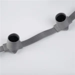 Factory 300 500 Sockets Outdoor Waterproof Long Led Belt E27 E26 B22 Light Chain OEM For Wall Decoration