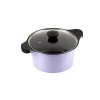 Factory Direct Kitchen Cookware High Temperature Resistance ceramic cooking soup pot