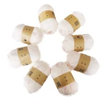 Factory direct sale 26NM/2 acrylic cashmere like neps acrylic fancy hand knitting yarn