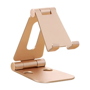 Factory Direct Sale Sublimation Cell Phone Stand And Aluminium Phone Holder Foldable Two-axis Stand