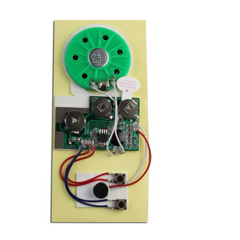 Factory direct sales record voice recordable sound 40mm module for greeting cards