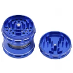 factory direct Weed grinder goscig waist shape aluminum alloy  4 parts weed grinder herb crusher grinder