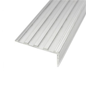 Factory Directly Aluminum Anti Slip Nose Stair Profile Parts