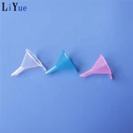 Factory Directly Laboratory Cheap Clear Plastic Funnel, Transparent PP Plastic Mini Perfume dispensing Funnel