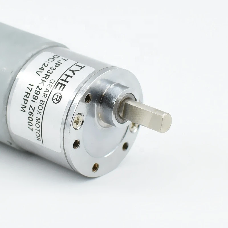 Factory goods waterproof mini 33mm gearbox 12v 24 V high torque 380 dc brush gear motor for agent