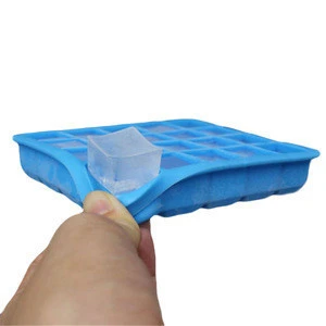 Factory hot sale Eco-Friendly Safety Silicone Ice Making Tray Ice Cream Tools