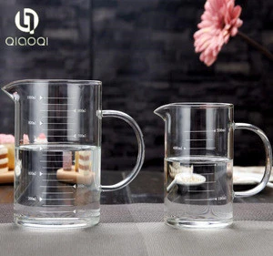 Factory Mini glass justice cup for tea making