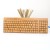 Import Factory PC 2.4GHZ bamboo natual health classic style wireless usb keyboard with customize logo from China