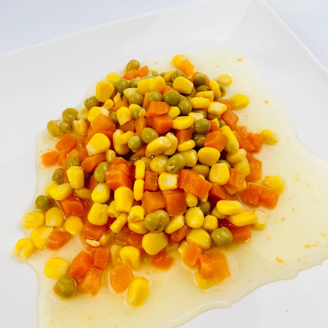 factory price Canned Mix Vegetables With Nutrition carrot peas sweet corn potato