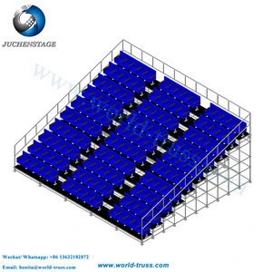 Factory Sale Customized Exhibition Bleachers, Sports Grandstand Seating with Good After Sale Service for Sale