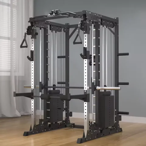 Mercy Rack Machine Buy Factory Smith Machine Commercial Power Cage Squat Rack Multi ...